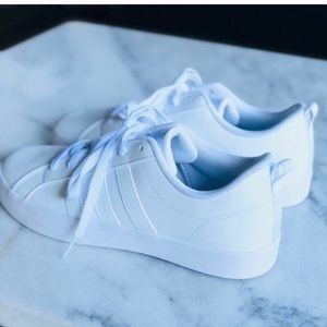 Adidas Neo vs. Pace White Sneakers 8 (fits 8.5)